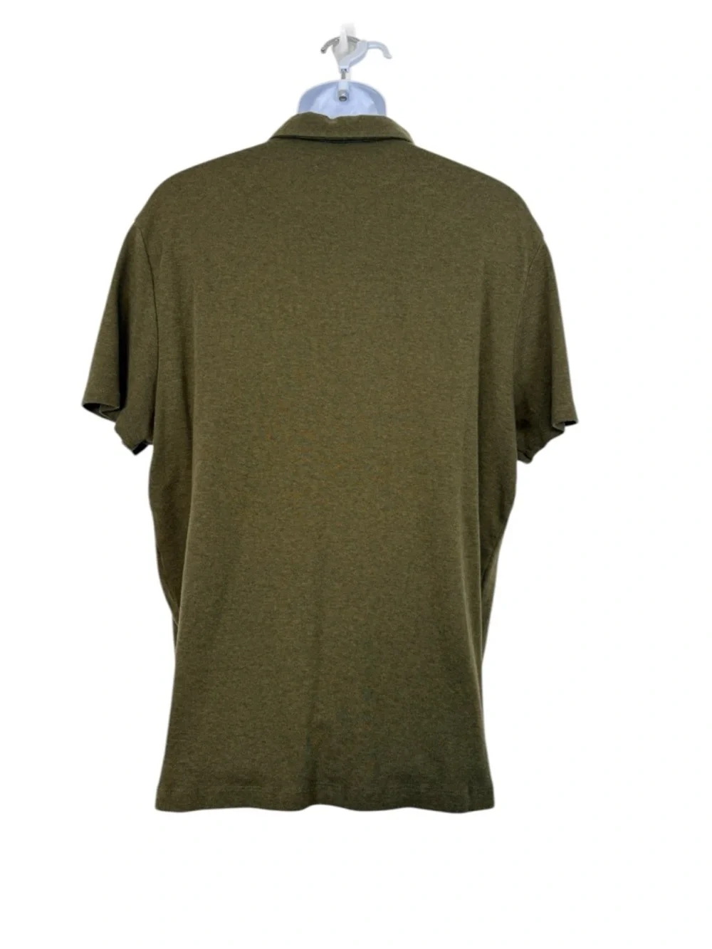 Banana Republic Polo Shirts XXL Lot 2 Green Grey Cotton Short Sleeve Casual